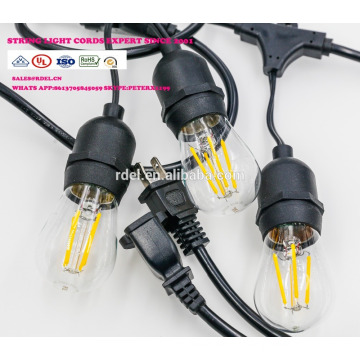 SL-41 Factory direct sale good quality string light lamp holder power cord